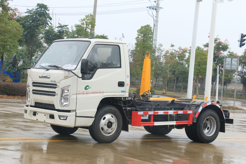 江鈴勾臂垃圾車 3方生活垃圾箱